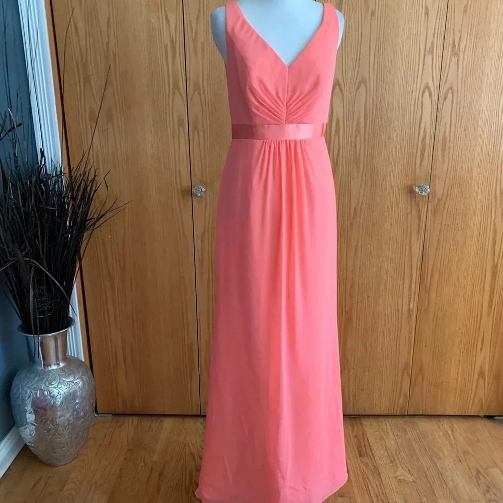 COPY - DAVID’S BRIDAL Special Occasion Cascading Gown